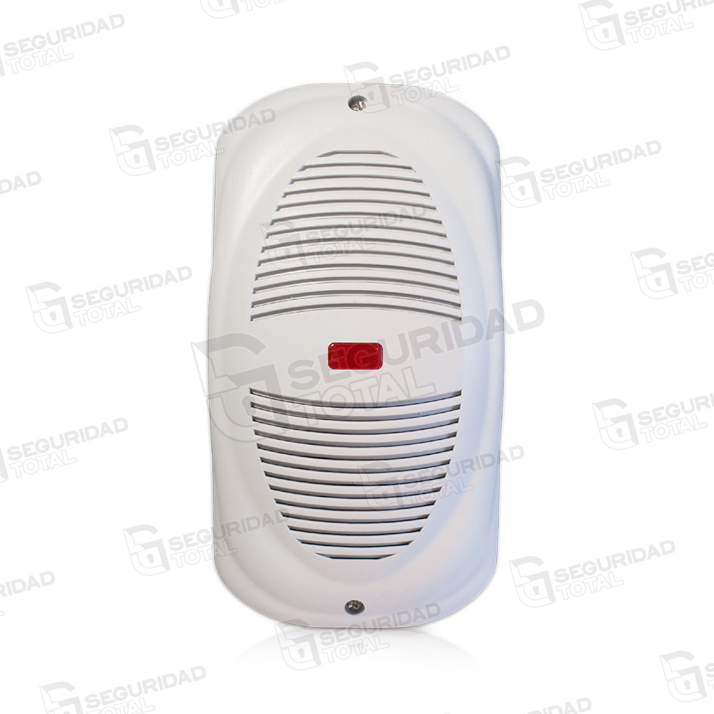 Sirena Alonso exterior MP-1000 universal para alarmas con luz