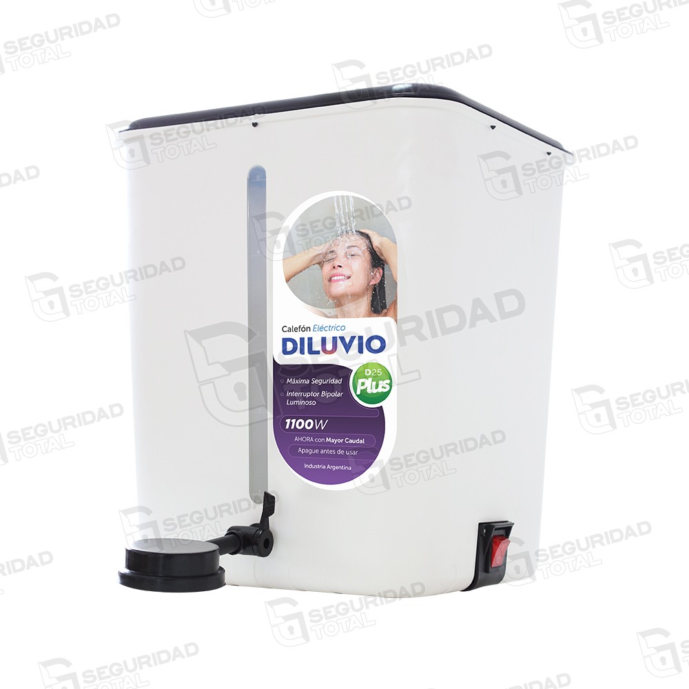 Calefón eléctrico Diluvio 25 Lts